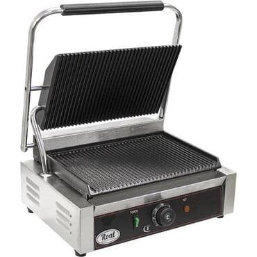 Гриль контактный EG-811E ROAL (425x400x210 мм, 2,2 кВт, 220В) at lalafo.kg Гриль контактный EG-811E ROAL (425x400x210 мм, 2,2 кВт, 220В)