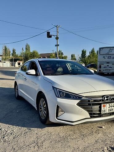 Транспорт: Hyundai Avante: 2019 г., 1.6 л, Автомат, Бензин, Седан — 1