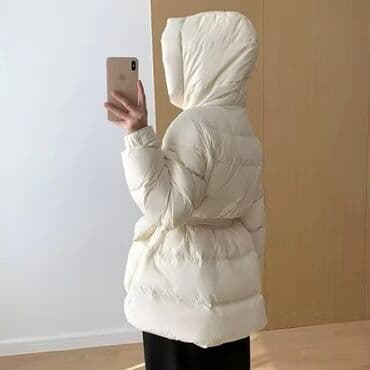 спортивные пуховики: Новый зимний пуховик от Sobello в белом цвете.
Размер 48-L — 2