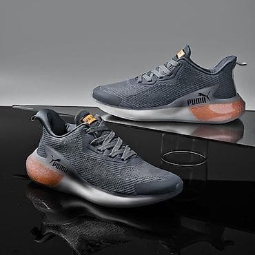 Мужские кроссовки, 40, Puma, Новый, цвет - Серый, Самовывоз