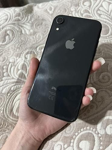 IPhone Xr, Б/у, 64 ГБ, Черный, Защитное стекло, 77 % at lalafo.kg IPhone Xr, Б/у, 64 ГБ, Черный, Защитное стекло, 77 %