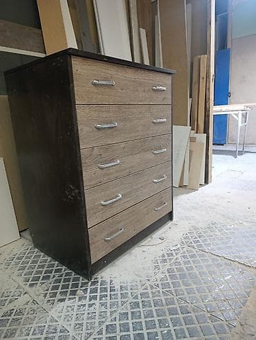 Комоды для одежды: Комод для одежды, Без зеркала, ЛДСП, цвет - Коричневый — 3