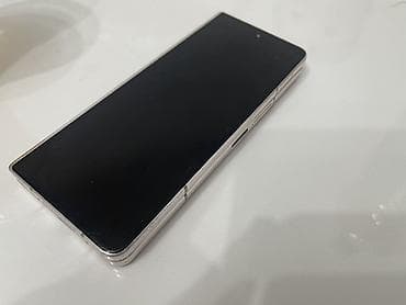 samsung fold2: Samsung Galaxy Fold 4, Б/у, 256 ГБ, цвет - Бежевый, 2 SIM, eSIM — 3