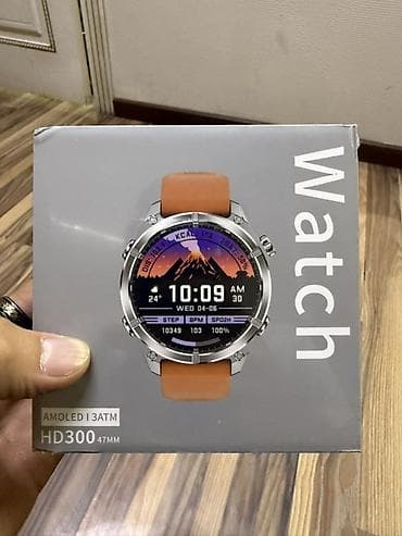 Смарт‑часы HD300 47 мм Абсолютно новые часы 😍 - Экран: AMOLED, яркий