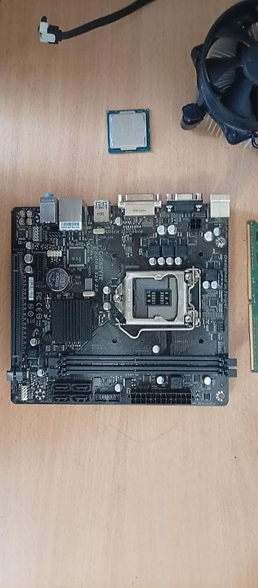 valcomp: Комплект материнская плата h310m+4гб ддр4+Celeron g4900 блок питания — 2