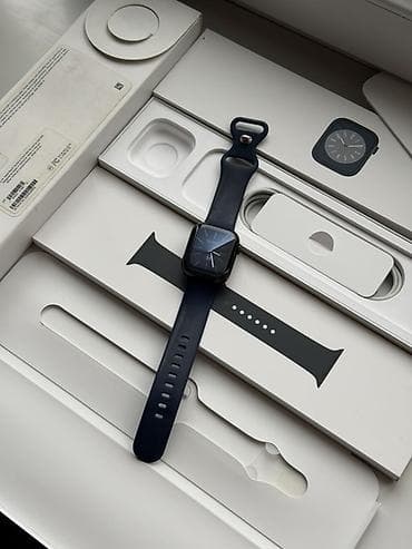 aifon 12pro: Apple Watch Series 8 41MM Midnight АКБ 99%, держит заряд целый день — 2