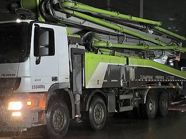 full construction: Бетононасос, Mercedes-Benz — 9
