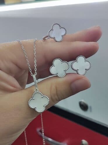 свадебное платье для высокой невесты: Серебряный Комплект Ванклиф Серебро 925 Размеры имеются Цена 4500 — 4