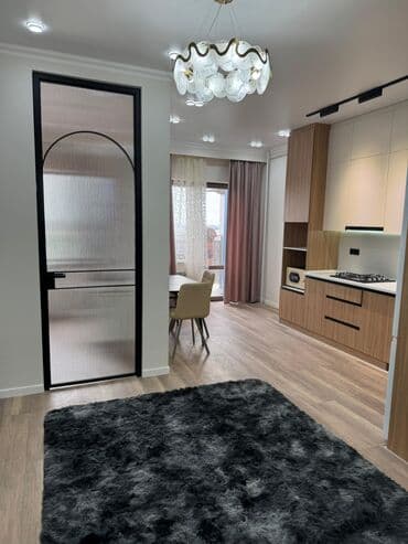 квартира бишкек продаю: 2 комнаты, Агентство недвижимости, Без подселения, С мебелью полностью — 1