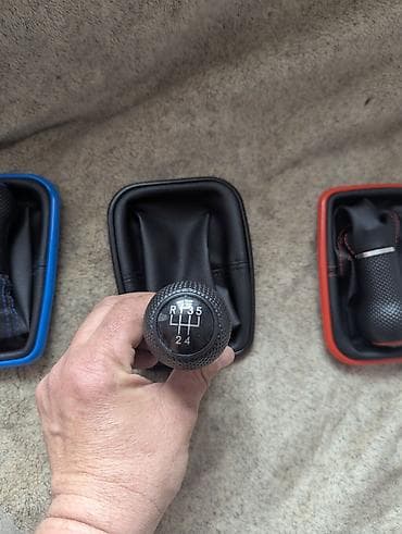 Рукоятка КПП с чехлом и рамкой Фольксваген Гольф 4, так же можно