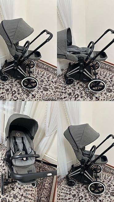Коляска, Cybex, цвет - Серебристый, Б/у, Самовывоз