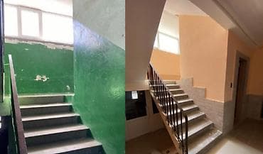 Ремонт под ключ: Ремонт и отделка подъездов “под ключ” Что делаем: - Комплексное — 3