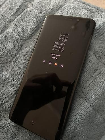 Samsung Galaxy S9 Plus, Б/у, 64 ГБ, цвет - Черный, 2 SIM
