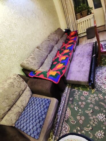 прямой диван 4 метра: Продаю диван + кресло в хорошем состоянии. общ 5.5 м — 5