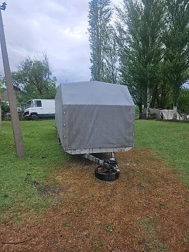 tyre master: Прицеп, Special trailer, Тентованный, 5 т, Б/у — 2