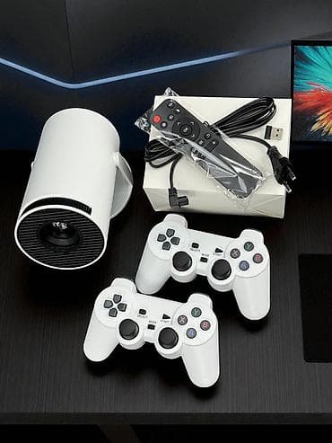 xbox console: ​🎮 Игровой Smart TV Проектор 3DGame X10 Plus (Комплект с геймпадами) — 3