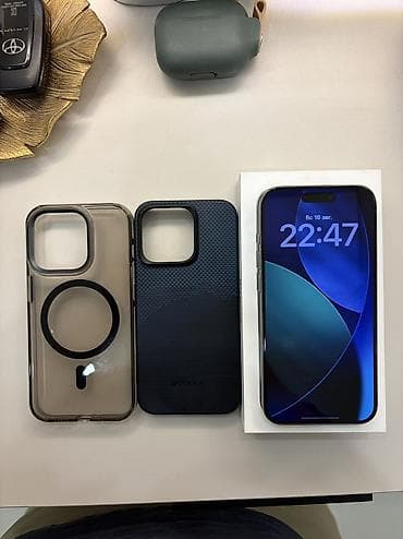 iphone 5s never lock: IPhone 15 Pro, Б/у, 256 ГБ, Natural Titanium, Защитное стекло, Чехол, Коробка, 83 % — 6
