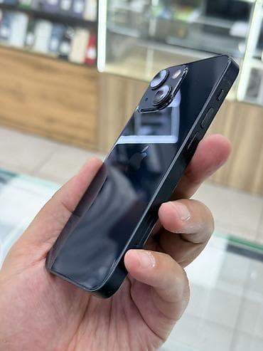 12: IPhone 13 mini, Б/у, 128 ГБ, Midnight, Защитное стекло, 85 % — 4