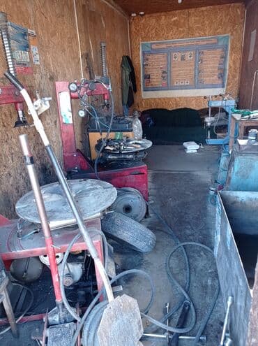 оборудование для шиномонтажа: Требуется шиномонтажник с опыт и без научим. г. Кара Балта Сосновский — 1