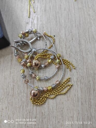 Ювелирные изделия: Италия Эксклюзив Серебро покрыто желтое золото пробы 925 Есть доставка — 8