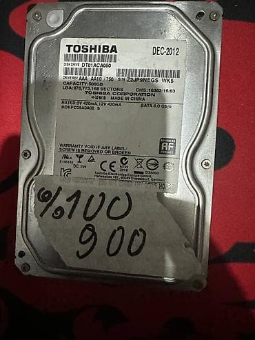 intel core i5: Накопитель, Б/у, Toshiba, HDD, 512 ГБ, 3.5", Для ПК — 1