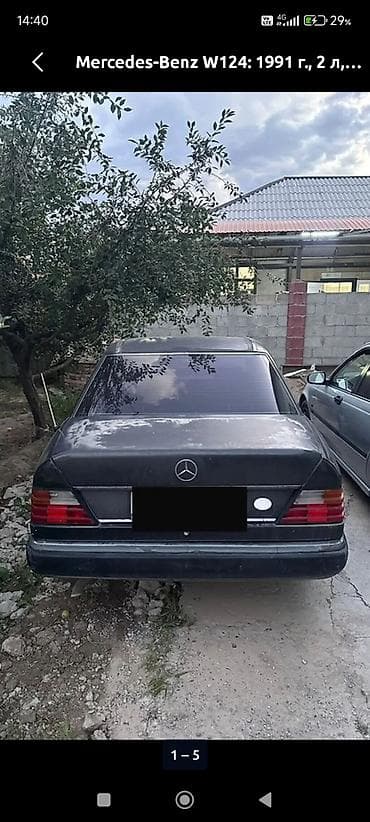 lada 2105: Mercedes-Benz W124: 1991 г., 2 л, Механика, Бензин, Седан — 3