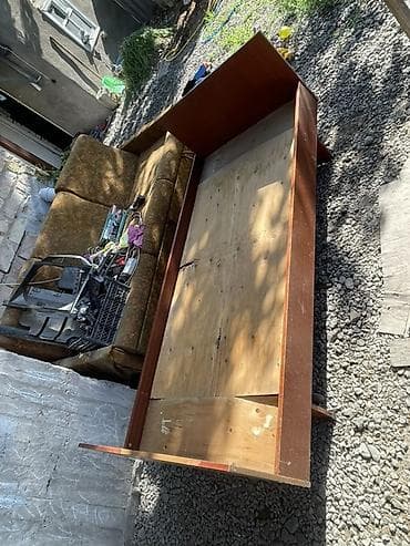 кровать двуспальная дерево: Односпальная кровать, Каркас без матраса, длина - 190 см — 6