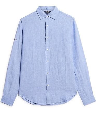 Рубашки: Мужская рубашка, M, Superdry, Б/у, Самовывоз — 4