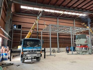 цены на строительные работы в бишкеке 2023 год: Кран манипулятора Длина стрелы 21 метр Грузоподьемность 5 тонн — 1