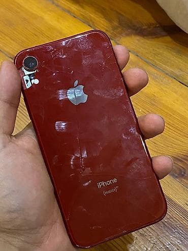 IPhone Xr, Колдонулган, 64 ГБ, Кызыл, 100 % — 6