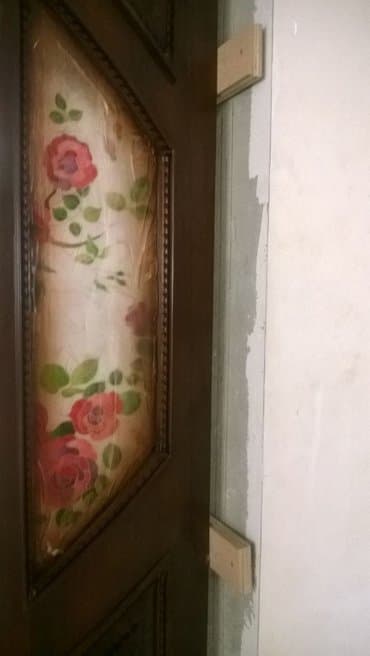 арочные двери: Межкомнатная дверь, Новый, Со стеклом, Двухстворчатая, Витражная, цвет - Коричневый — 2