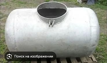 900 литрлик алюминий бочка (квастан калган). Тамак-ашка ылайыктуу