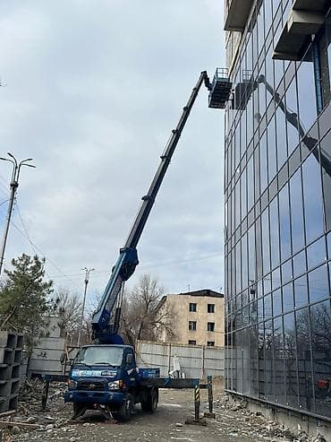 Аренда автомобильной автовышки (коленчатая/телескопическая стрела) -