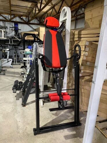 тренажер гиперэкстензия купить бу: Инверсионые столы для грыжи Качество хорошее Доставка по всему — 4