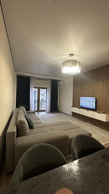 Квартиры: 2 комнаты, Эконом, Ак-Кеме (старый аэропорт), Постельное белье, Кондиционер, Бронь — 2