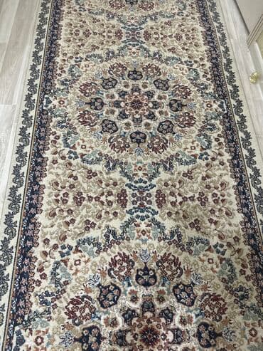 паласы новые: Ковровая дорожка Б/у, 100 см * 1 пог. м, Шелк — 4