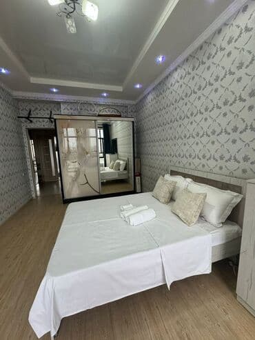 снять квартиру в бишкек: 80 м², С мебелью — 10