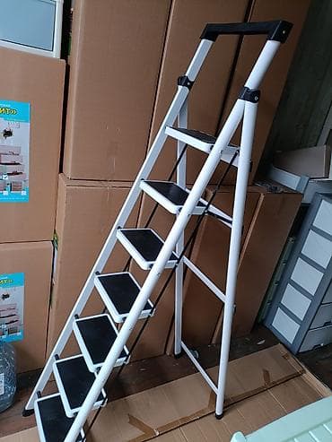 Складные стремянки-лестницы: АКЦИЯ!!! ДОСТАВКА БЕСПЛАТНАЯ СТРЕМЯНКА грузоподъёмность 120кг Сталь — 3