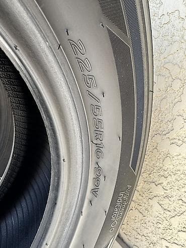 vossen 16: Шины 225 / 55 / R 16, Лето, Б/у, Комплект, Легковые, Корея, Hankook — 3