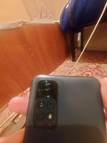 aiphone 8: Redmi, Redmi Note 11, Б/у, 128 ГБ, цвет - Серый, 2 SIM — 4