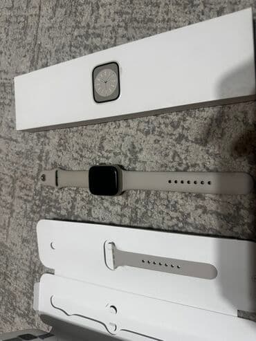 Балдар үчүн акылдуу сааттар: Смарт-часы (вApple Watch 8 44мм) в комплектации из коробки. Сост — 2