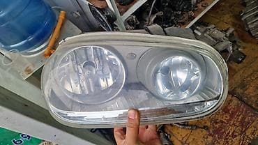Комплект передних фар Volkswagen 2000 г., Б/у, Оригинал, Германия