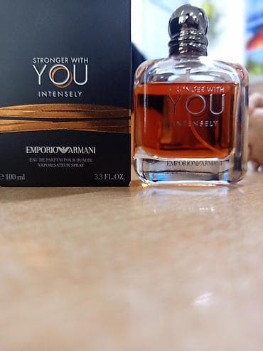 Emporio Armani Stronger With You Intensely — мужская парфюмированная