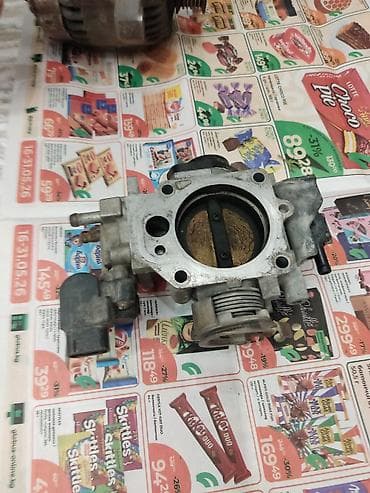 down pipe: Дроссельная заслонка Honda 2003 г., Б/у, Оригинал, Япония — 5