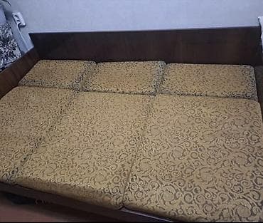 мебельный шит: Прямой диван, Б/у — 4