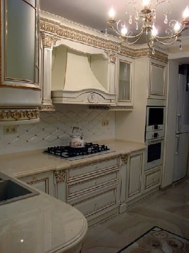 бу кухонный мебел: Кухонный гарнитур, Новый, цвет - Зеленый, МДФ, Бесплатная доставка — 3