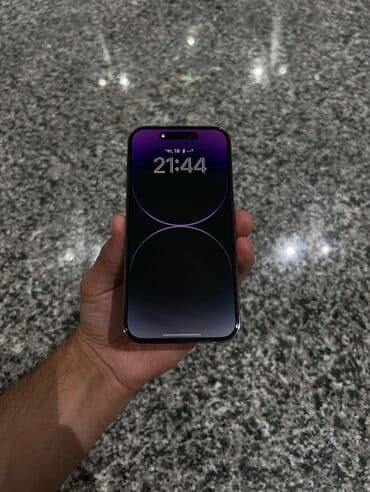 продам ноутбук бу: IPhone 14 Pro, Колдонулган, 128 ГБ, Заряддоочу түзүлүш, Каптама, Куту, 80 % — 1