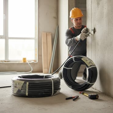 сварочные кабель: ВВГ кабель, 2,5 мм, Количество жил: 3 — 1