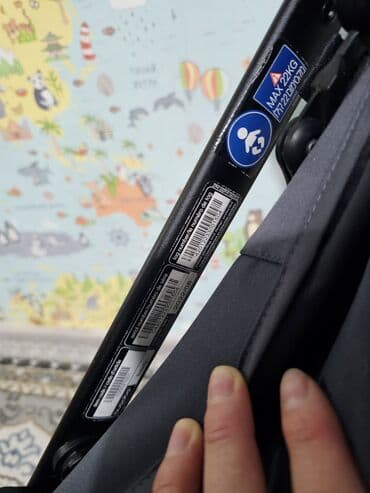 где можно починить коляску: Коляска, цвет - Черный, Новый — 10