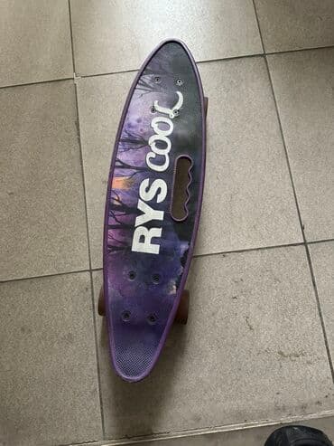 электрический скейтборд: Детский скейт, Пенниборд, Б/у — 1